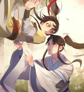 Lan Sizhui y Jin Ling OMG ❣ Dibujos animados personajes, Par