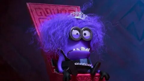 Despicable Me - Purple Minion funny moments Hd - YouTube