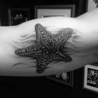 40 Starfish Tattoos For Men - Sea Creature Design Ideas Star