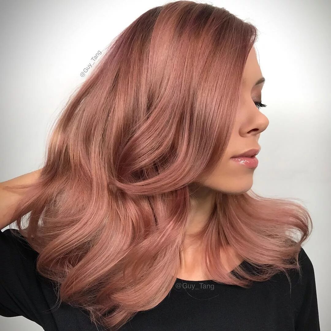 "HairBesties, when using #mydentity RG on gold hair you will a achieve...