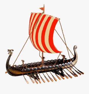 Viking Ship Clipart Transparent - Viking Ship No Background 