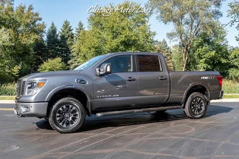 Used 2017 Nissan Titan XD PRO-4X 4WD Cummins Turbo-Diesel Pickup LUXURY.