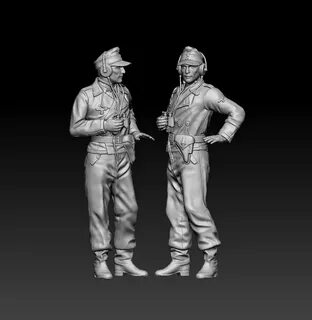 German officers 3D Print Models in Other 3DExport