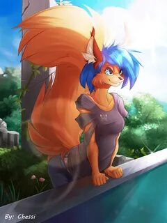Sunny Squirrel by Chessi - Imgur
