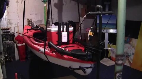 DIY Fishing Kayak with Trolling Motor for under $400 bucks..