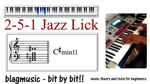 2-5-1 Jazz Lick 3-4-5-6-5-3-2-1... - YouTube