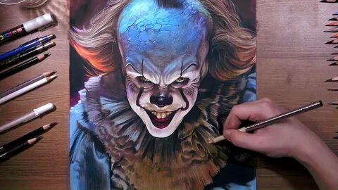 Art Videos - Drawing Pennywise the Dancing Clown Artıst by d