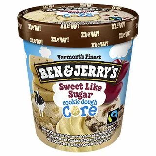 Ben & Jerry's Sweet Like Sugar Cookie Dough Core Ice Cream 1