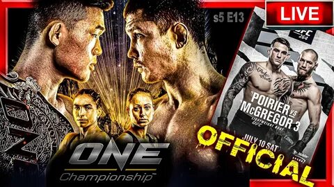 🔴 UFC 264: McGregor vs Poirier 3 Official ONE on TNT 2: Lee 
