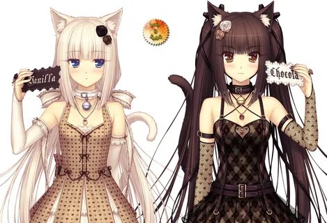 Download HD Chocola Et Vanilla - Chocolate And Vanilla Anime