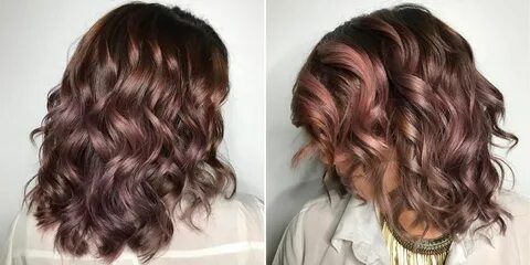 Chocolate Mauve Is Fall's Must-Have Hair Color Chocolate mau