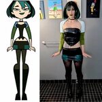 r/cosplay - Self A side by side cosplay as Gwen from Total D