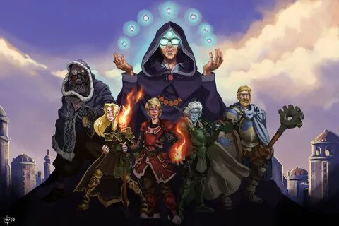 ArtStation - COMMISSION: DnD Group