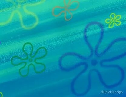 Spongebob flower sky' Poster by dillpicklechips Spongebob pa