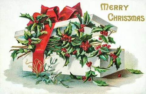 Vintage Christmas Card (1906) by H. I. Robbins Publisher. Or