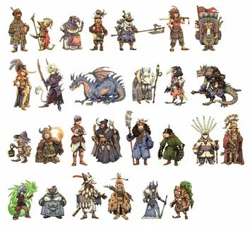 JRPG Characters Part 1 Character art, Fantasy art, Creature 