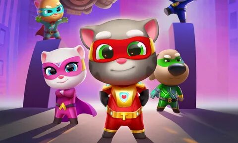 Скриншоты Talking Tom Hero Dash - картинки, арты, обои PLAYE