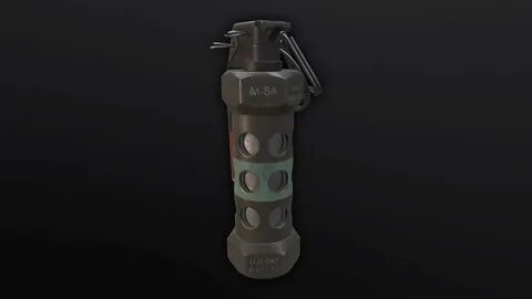 M18 Smoke Grenade, M84 Stun Grenade & M67 Frag Grenade