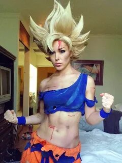 Female Goku from Dragon Ball Z