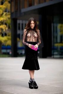 Is the 'Sheer-No-Bra' Look the New Street Style Fodder? Insp