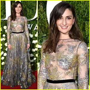 Sara Bareilles Stuns in Sheer Gown on Tonys 2017 Red Carpet 