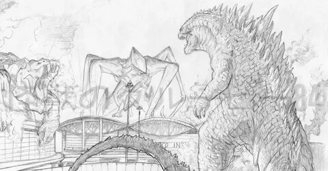 Godzilla Muto Coloring Pages / Gigan Coloring Pages at GetDr