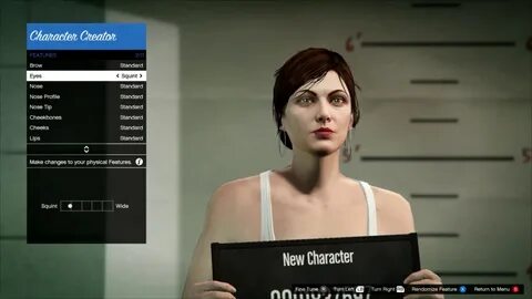 GTA 5 Online: How to make a Good Looking Female Character - 