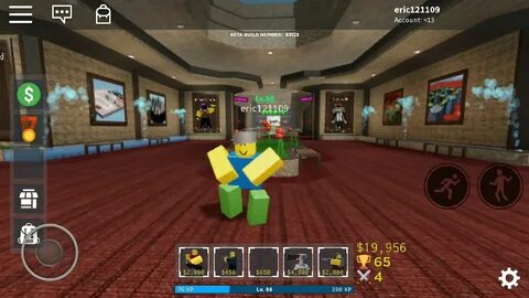 Tinpot noob Doing the gang dance in the old lobby on roblox 