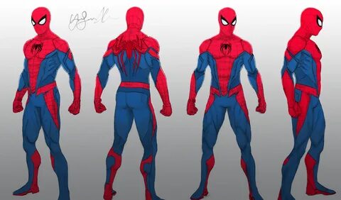 spider-man concept art Spiderman, Black spiderman, Marvel an