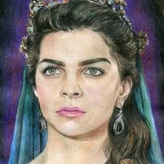 Muhtesem Yuzyil Mihrimah Sultan Pelin Karahan Portrait Beaut