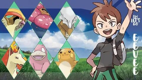 Pokemon Let's go Pikachu and Let's go Eevee Elite 4 and Cham