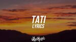 6IX9INE - TATI (Lyrics / Lyric Video) - YouTube