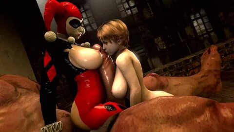 Batman (series) Harley Quinn Big Breasts 3d - Lewd.ninja