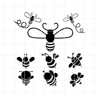 Free Svg Cut File Bee - 1293+ SVG File for Silhouette - Free