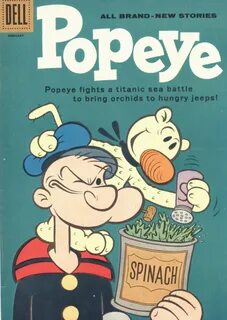 Popeye Dell V1 - ComicCovers