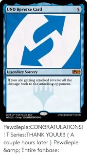 UNO Reverse Card 4 Legendary Sorcery M19 if You Are Getting 