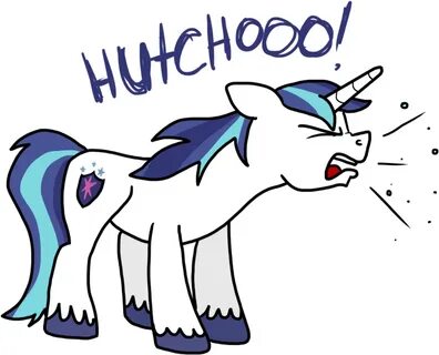 Shining Armor Sneeze By Psfforum - Cartoon - (1007x793) Png 