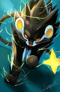 Pokémon Eevee : Illustration Description Luxray by kraytt-05
