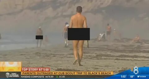 San Diego parents fuming after Cub Scouts' hike takes them through nud...