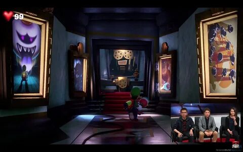 Luigi's Mansion 3's movie theater level includes multiple Ne
