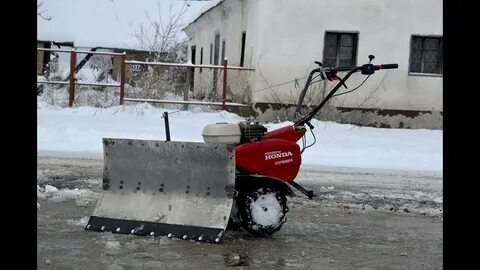 Homemade SNOW PLOW for MOTOCULTIVATOR Snow plow, Snow, Creat