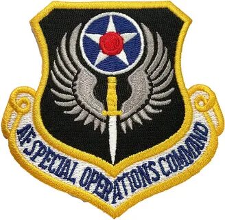 USAF Special Operations Command Patch Regular store