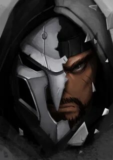 The Best Overwatch Reaper Face Paint - Sinobhishur