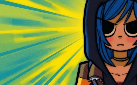 Colorful Scott Pilgrim Ramona Ramona Flowers HD wallpaper,ca