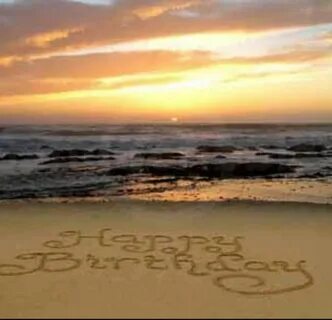 Pin by Gladys Martinez on beach birthday wishes Happy birthd