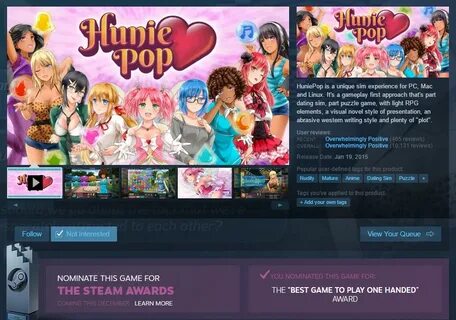 Галерея - Народные Steam Awards