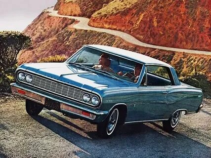 Chevrolet Chevelle Malibu SS Sport Coupe 1964 года выпуска. 