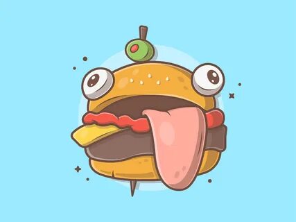 Durr Burger! Fornite skin ✌ 🍔 😋 by catalyst on Dribbble