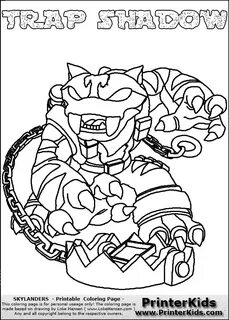 Doom Stone The Skylander Coloring Pages Sketch Coloring Page