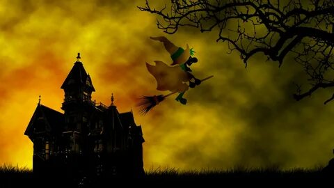 Halloween Witch Background HQ Wallpaper 34290 - Baltana